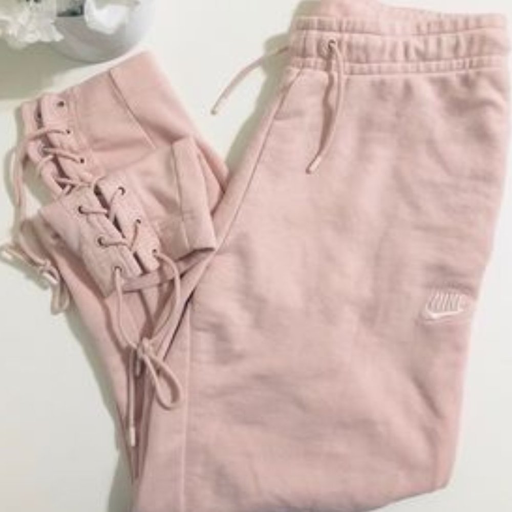 nike essential tie fleece pant